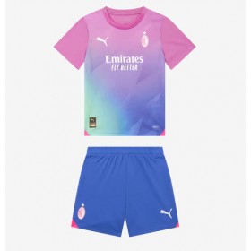 Baby Fußballbekleidung AC Milan 3rd Trikot 2023-24 Kurzarm (+ kurze hosen)